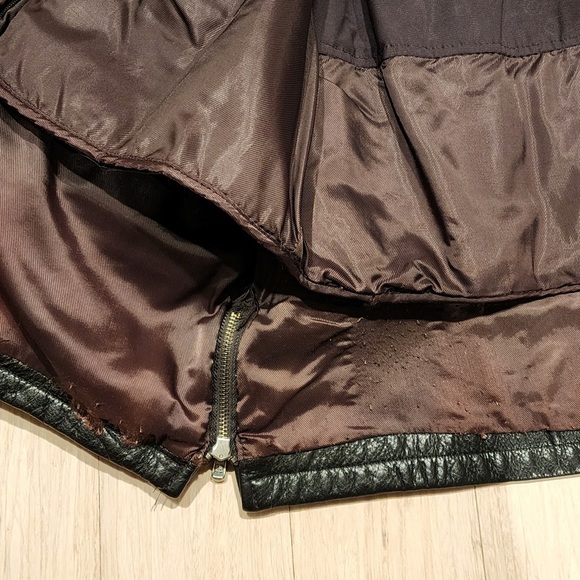 Vintage Kenneth Cole Leather Jacket With Removable Polyester Vest Lining - Picture 16 of 16